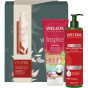 WELEDA Подарочный набор геля для душа гранатовый крем для душа 200 мл + укрепляющий лосьон для тела 250 мл - 1 шт.