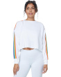 Rainbow Cropped Pullover
