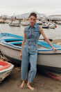 Zara Z1975 ДЖИНСОВЫЙ КОМБИНЕЗОН НА ВОЗДУШНОЙ ПОДУШКЕ 507703419-427-1
