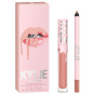 Kylie Jenner Cosmetics Набор для губной помады Velvet Lip Kit 700 Жидкая помада Bare Velvet 3 мл + подводка для губ 1,1 гр. - 1 шт.