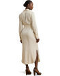 Belted Linen Shirtdress