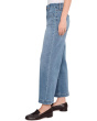 Meg High Rise Fab Ab Wide Leg Raw Hem