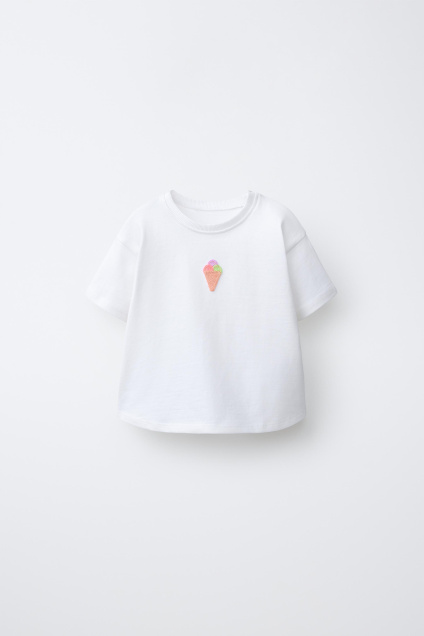 Zara Футболка С крючком 521919847-250-6