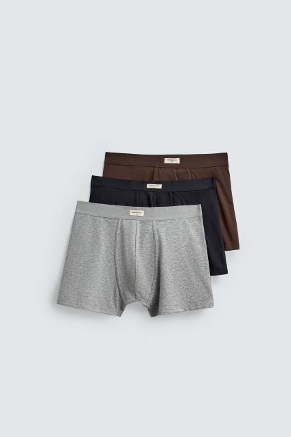 Zara Мягкие боксеры 3 комплекта 499944862-555-3