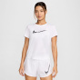 NIKE Женские свитера с капюшоном lg.Рука да Ш НК ONE SWOOSH HBR DF SS ТОП
