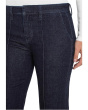 Mid-rise Bootcut Trousers W/ Pintucks