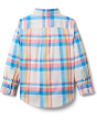 Madras Plaid Button-Down Shirt (Toddler/Little Kid/Big Kid)