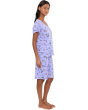 Petite V-Neck Tee & Bermuda Shorts Pajama Set