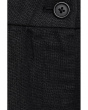 Petite Heavy Organic Linen Straight Full Length Trousers