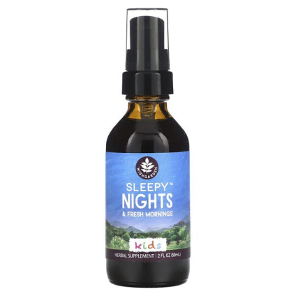 WishGarden Herbs, для детей, спокойной ночи и свежести утра, 59 мл (2 жидк. унции)