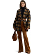 High-Rise Corduroy Flare Pants