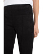 Pearl Crop Flare Hi Rise Sueded Scuba