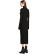 Long Sleeve Turtleneck Dress To Midcalf