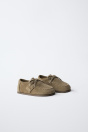 Zara КОЖАНАЯ ЛОДОЧНАЯ ОБУВЬ BAREFOOT