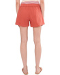 Mid-Rise Trouser Shorts with Elastic Back Waistband