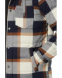 Cotton Plaid Quilted Puffer