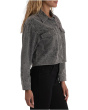 Miley Button Front Jacket With Patch Pockets