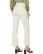 Saige Wide Leg Crop High-Rise Fit in Modern White