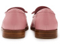 Deco Bow Pebbled Leather Loafers