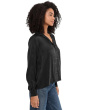 Serena Satin Button-Down
