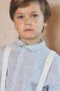 Zara 2-5 ЛЕТ/ РУБАШКА В ПОЛОСКУ ИЗ 100% ЛЬНА - ОГРАНИЧЕННАЯ СЕРИЯ 529514644-104-24