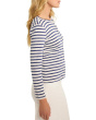 Striped Snap Front Cardigan