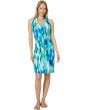 Sandy Ikat Shimmer Short Dress