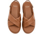 Halo Criss Cross Lug Sandals