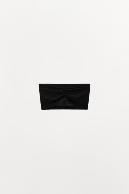 Zara БЮСТГАЛЬТЕР БЕЗ БРЕТЕЛЕК ИЗ ТРИКОТАЖНОЙ ТКАНИ 520680128-800-10