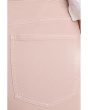 Garment Dyed Cotton Stretch Denim Ankle Kick Jeans