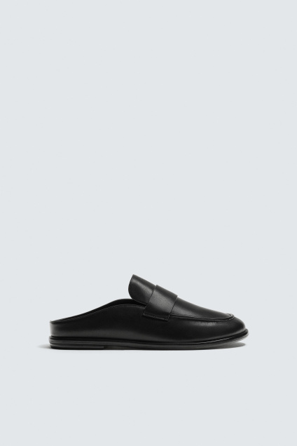 Zara ОТКРЫТЫЙ КОЖАНЫЙ МОКАСИН 503781225-800-39