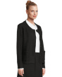 Organic Cotton Boucle Round Neck Jacket