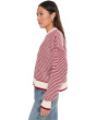 Joanna Textured Stitch Cotton Pullover