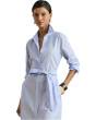 End-On-End Cotton Shirtdress