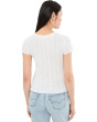 Pointelle Rib Georgia Tee