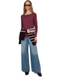 Long Sleeve Dropped Armhole Oversized Top