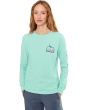 Ski Lift Logo Box Long Sleeve Tee