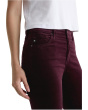 Mari Mid Rise Slim Straight Jean In Winery