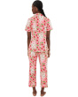 Short Sleeve Cropped Cotton Knit Pajama Set