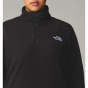 THE NORTH FACE Фирменный флисовый свитер, черный
