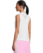 Sleeveless Top With Mesh Inserts