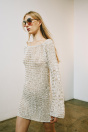 Zara КОРОТКОЕ ТРИКОТАЖНОЕ ПЛАТЬЕ жемчужно-серого ЦВЕТА С ГЛУБОКИМ ВЫРЕЗОМ ЛОДОЧКОЙ Vigor?