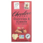 Chocolove, вишни и миндаль в темном шоколаде, 55% какао, 90 г (3,2 жидк. унции)