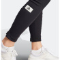 Adidas Леггинсы спортивной одежды бренда, черные