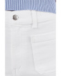 The Short Emmy Wide-Leg Jean in Tile White