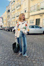 Zara Разноцветная БАЛЕРИНА С ВЫШИВКОЙ БИСЕРОМ