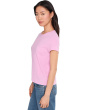 Short Sleeve Back Seam Crew Neck