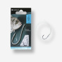 Крючок для поводка SN крючок фторуглеродный морской синий перевернутый