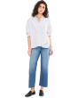 Charlotte High-Rise Wide Leg with Raw Hem