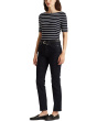 Striped Boatneck Top